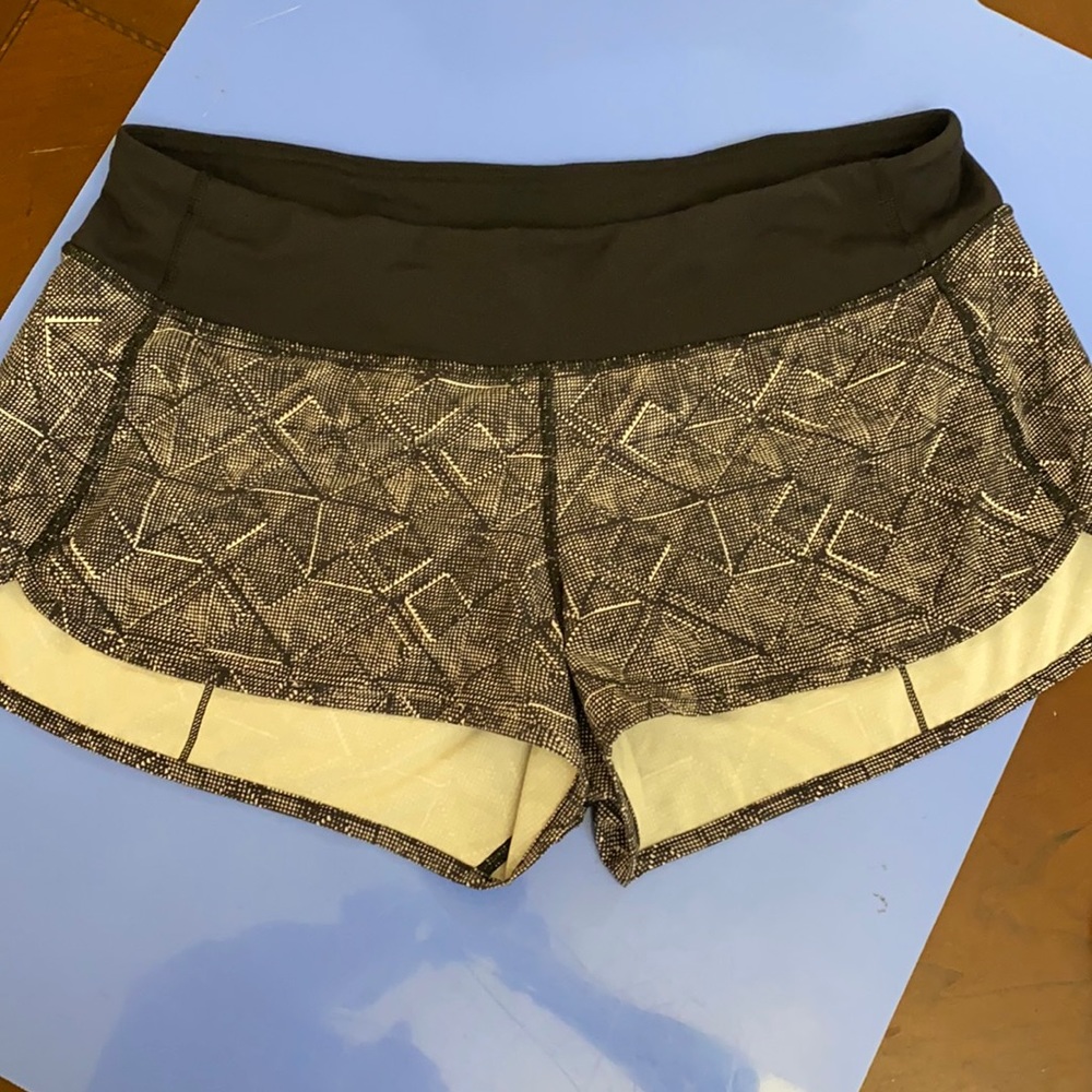 LuluLemon Speed Up shorts